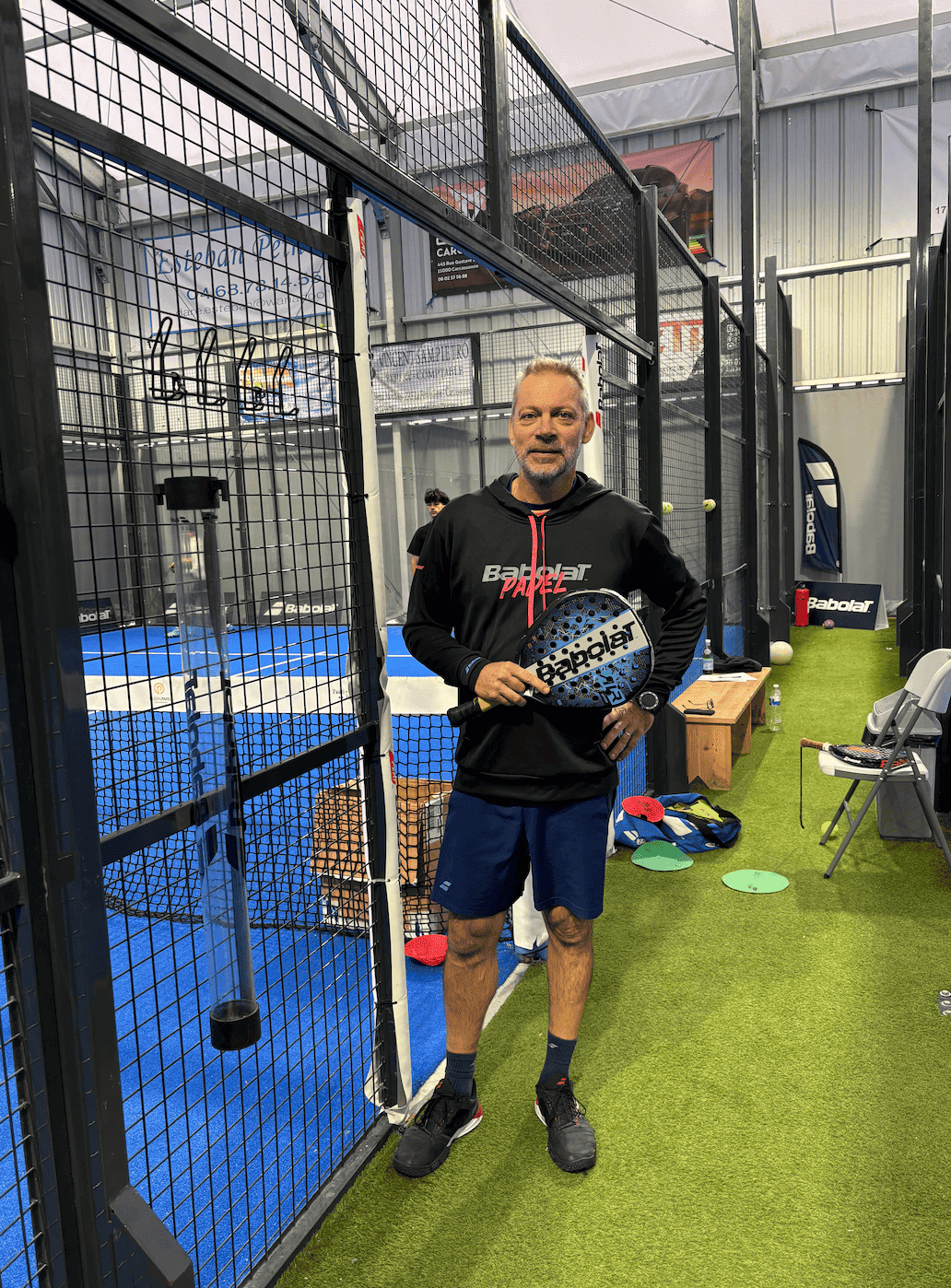 Oustal Padel – Professeur de padel carcassonne Photo du professeur de padel