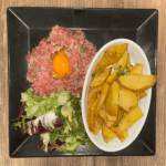 Plat du restaurant de l'Oustal Padel