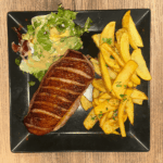 Plat du restaurant de l'Oustal Padel