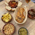 Plat du restaurant de l'Oustal Padel